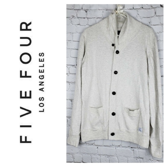 Five Four Other - Five Four Mark Mcnairy Men's Cardigan Sweater L